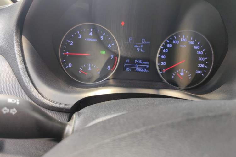 Used Hyundai Celesta 2018 1.6L Automatic GL Enjoyment Edition China VI compliant Odometer Close Up