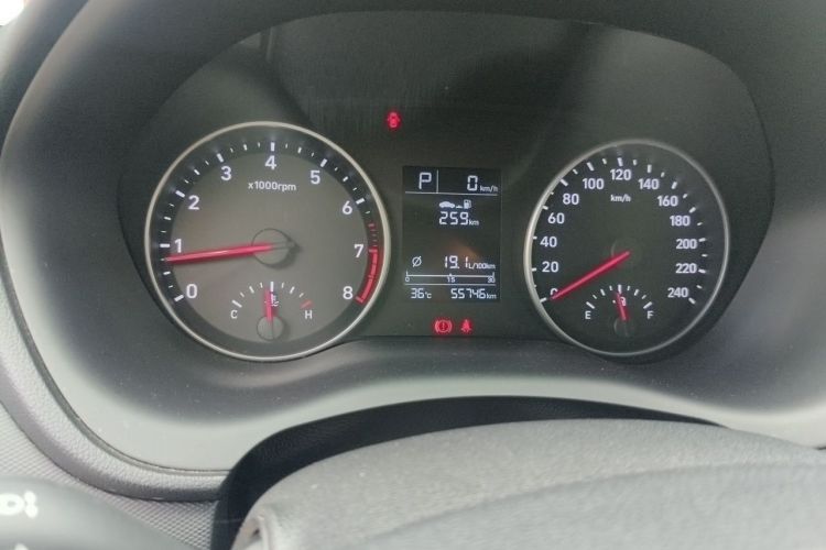 Used Hyundai Celesta 2018 1.6L Automatic GL Enjoyment Version China V Standard Odometer Close Up