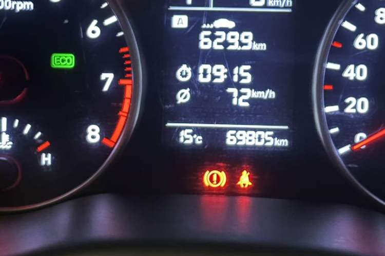 Used Hyundai Celesta 2018 1.6L Automatic GL Enjoyment Version China V Standard Odometer Close Up