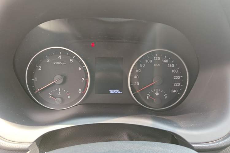 Used Hyundai Celesta 2018 1.6L Automatic GL Enjoyment Edition China VI compliant Odometer Close Up
