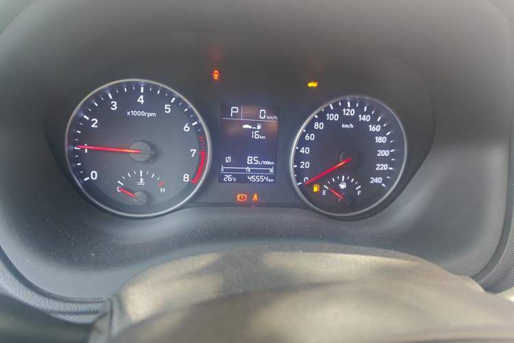 Used Hyundai Celesta 2018 1.6L Automatic GL Enjoyment Edition China VI compliant Odometer Close Up