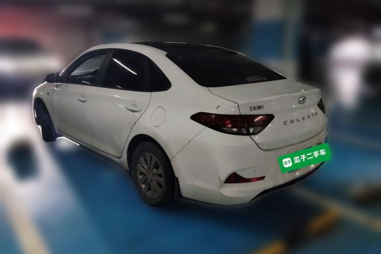 Used Hyundai Celesta 2018 1.6L Automatic GL Enjoyment Version China V Standard Rear Left 45 Deg