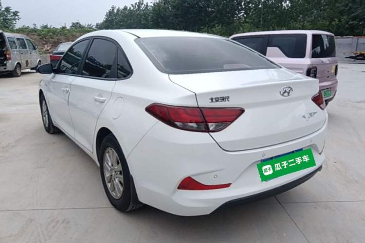 Used Hyundai Celesta 2018 1.6L Automatic GL Enjoyment Version China V Standard Rear Left 45 Deg