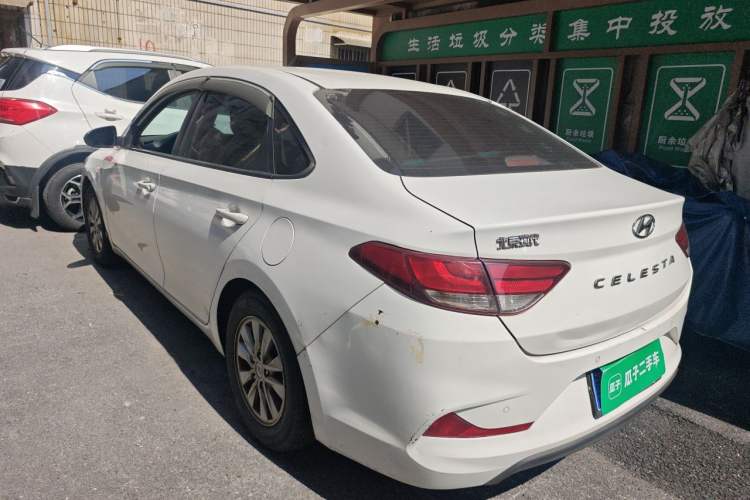 Used Hyundai Celesta 2018 1.6L Automatic GL Enjoyment Version China V Standard Rear Left 45 Deg