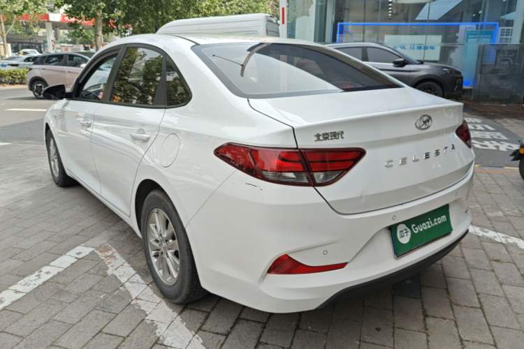 Used Hyundai Celesta 2018 1.6L Automatic GL Enjoyment Version China V Standard Rear Left 45 Deg