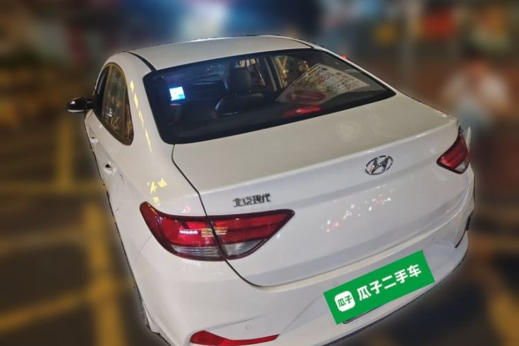 Used Hyundai Celesta 2018 1.6L Automatic GL Enjoyment Version China V Standard Rear Left 45 Deg