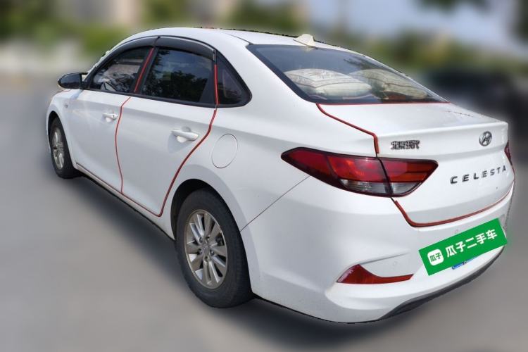 Used Hyundai Celesta 2018 1.6L Automatic GL Enjoyment Version China V Standard Rear Left 45 Deg