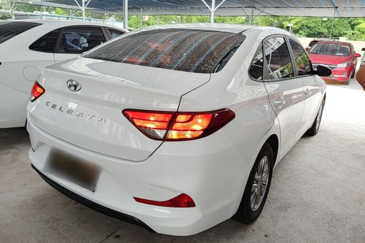 Used Hyundai Celesta 2018 1.6L Automatic GL Enjoyment Version China V Standard Rear Right 45 Deg