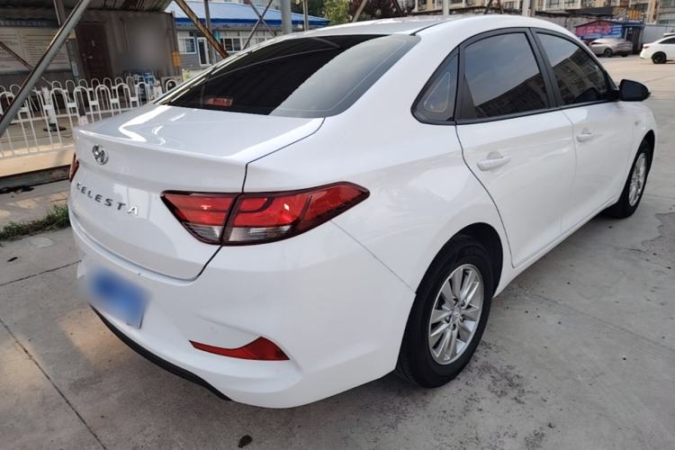 Used Hyundai Celesta 2018 1.6L Automatic GL Enjoyment Version China V Standard Rear Right 45 Deg