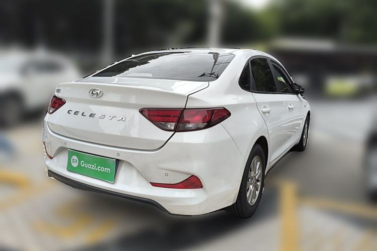 Used Hyundai Celesta 2018 1.6L Automatic GL Enjoyment Edition China VI compliant Rear Right 45 Deg