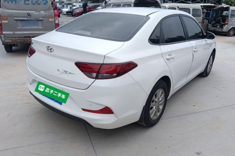 Used Hyundai Celesta 2018 1.6L Automatic GL Enjoyment Version China V Standard Rear Right 45 Deg