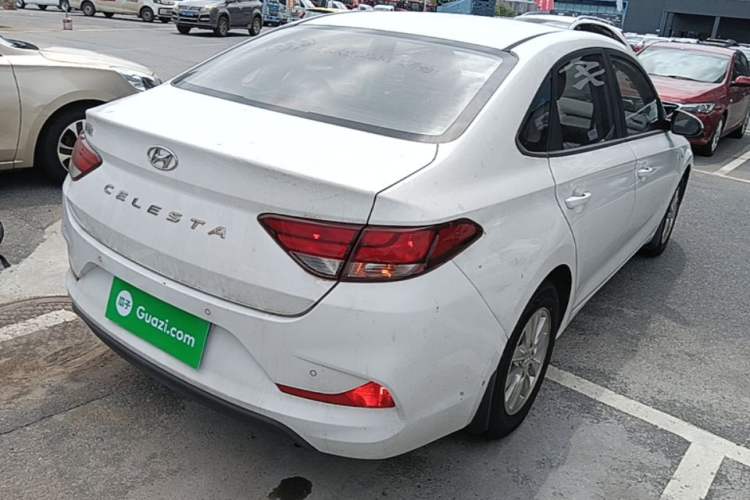 Used Hyundai Celesta 2018 1.6L Automatic GL Enjoyment Edition China VI compliant Rear Right 45 Deg
