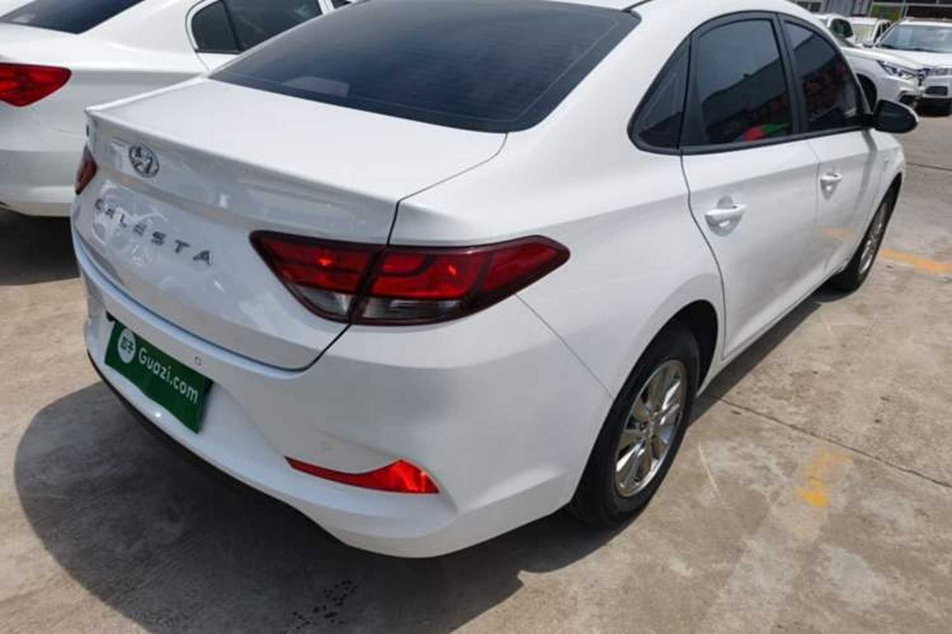 Used Hyundai Celesta 2018 1.6L Automatic GL Enjoyment Edition China VI compliant Rear Right 45 Deg
