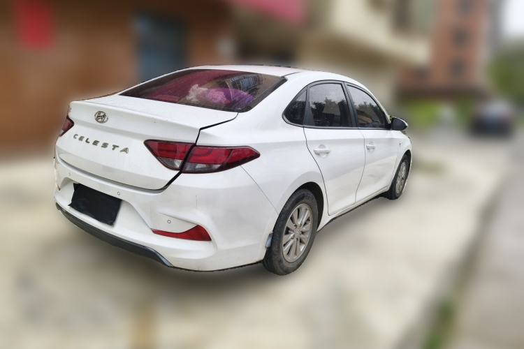 Used Hyundai Celesta 2018 1.6L Automatic GL Enjoyment Version China V Standard Rear Right 45 Deg
