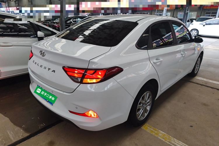 Used Hyundai Celesta 2018 1.6L Automatic GL Enjoyment Edition China VI compliant Rear Right 45 Deg