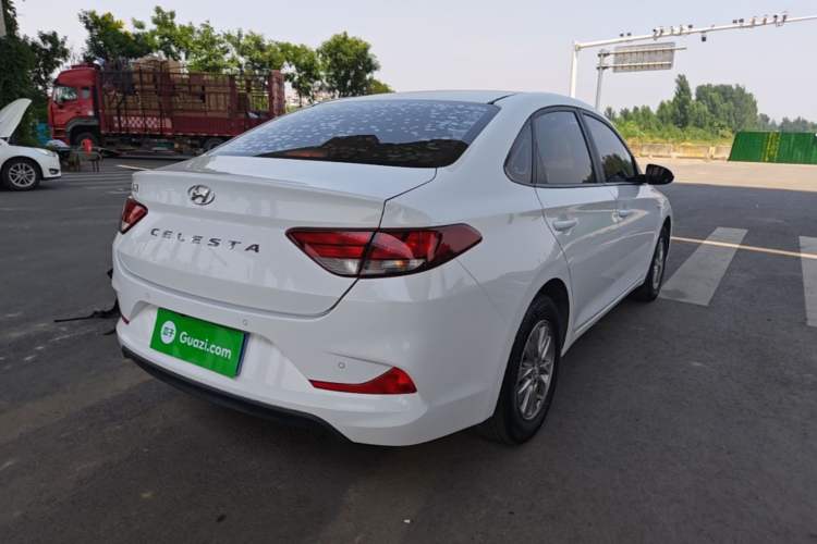 Used Hyundai Celesta 2018 1.6L Automatic GL Enjoyment Edition China VI compliant Rear Right 45 Deg