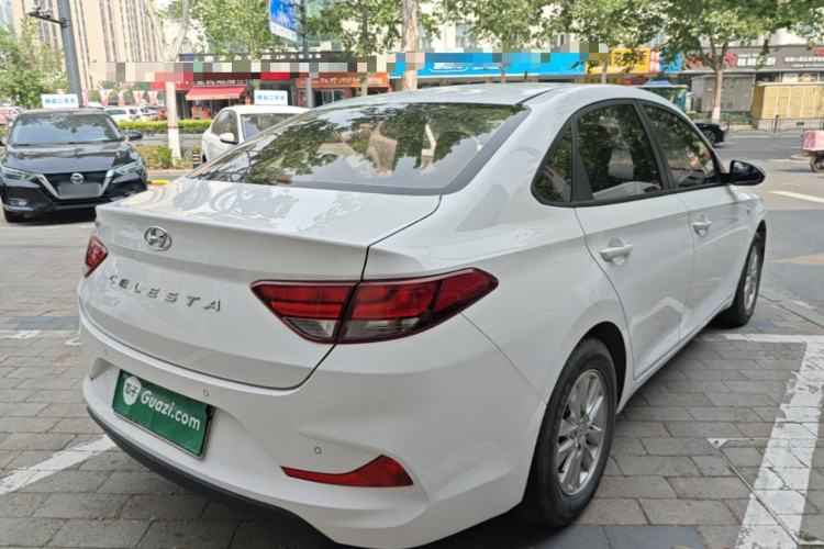 Used Hyundai Celesta 2018 1.6L Automatic GL Enjoyment Version China V Standard Rear Right 45 Deg