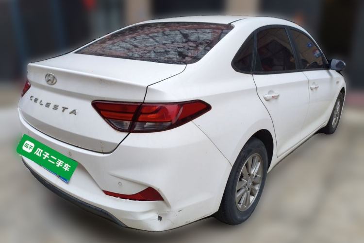 Used Hyundai Celesta 2018 1.6L Automatic GL Enjoyment Version China V Standard Rear Right 45 Deg