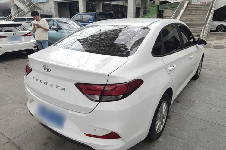 Used Hyundai Celesta 2018 1.6L Automatic GL Enjoyment Edition China VI compliant Rear Right 45 Deg