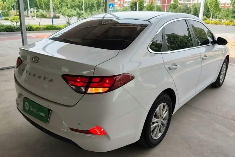 Used Hyundai Celesta 2018 1.6L Automatic GL Enjoyment Version China V Standard Rear Right 45 Deg