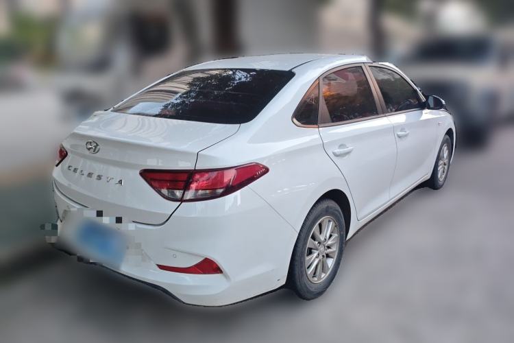 Used Hyundai Celesta 2018 1.6L Automatic GL Enjoyment Edition China VI compliant Rear Right 45 Deg