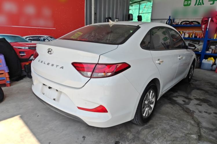Used Hyundai Celesta 2018 1.6L Automatic GL Enjoyment Edition China VI compliant Rear Right 45 Deg