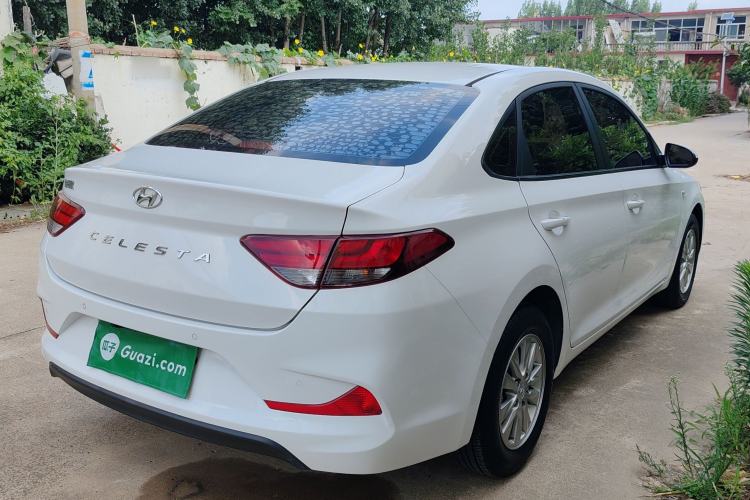 Used Hyundai Celesta 2018 1.6L Automatic GL Enjoyment Edition China VI compliant Rear Right 45 Deg