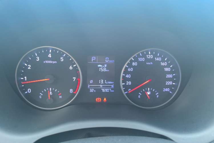 Used Hyundai Celesta 2020 1.6L Automatic GL Enjoyable Edition Instrument Cluster