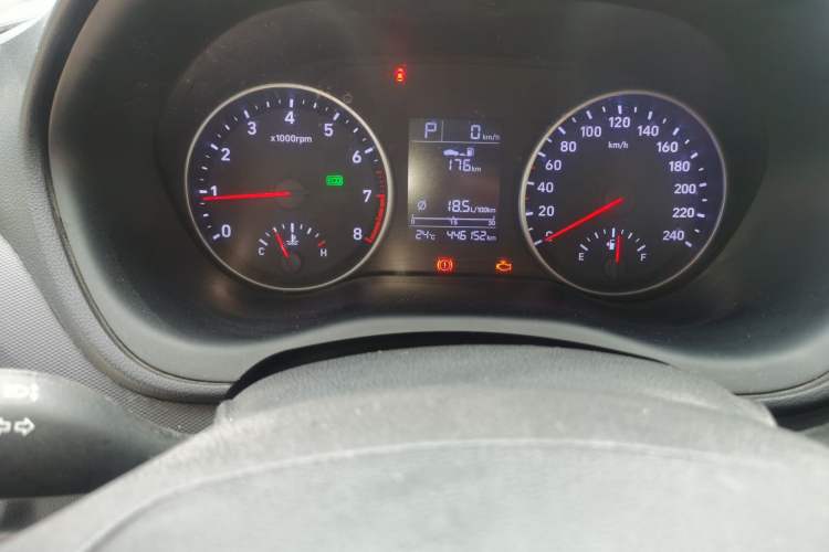 Used Hyundai Celesta 2020 1.6L Automatic GL Enjoyable Edition Odometer Close Up