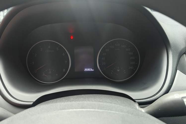 Used Hyundai Celesta 2020 1.6L Automatic GL Enjoyable Edition Odometer Close Up