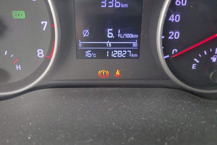 Used Hyundai Celesta 2020 1.6L Automatic GL Enjoyable Edition Odometer Close Up