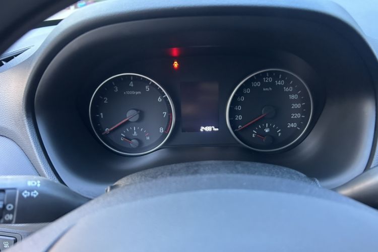 Used Hyundai Celesta 2020 1.6L Automatic GL Enjoyable Edition Odometer Close Up