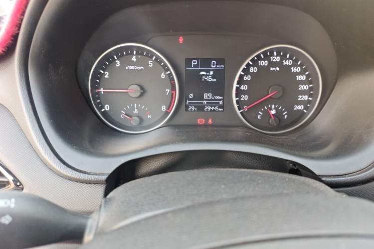 Used Hyundai Celesta 2020 1.6L Automatic GL Enjoyable Edition Odometer Close Up