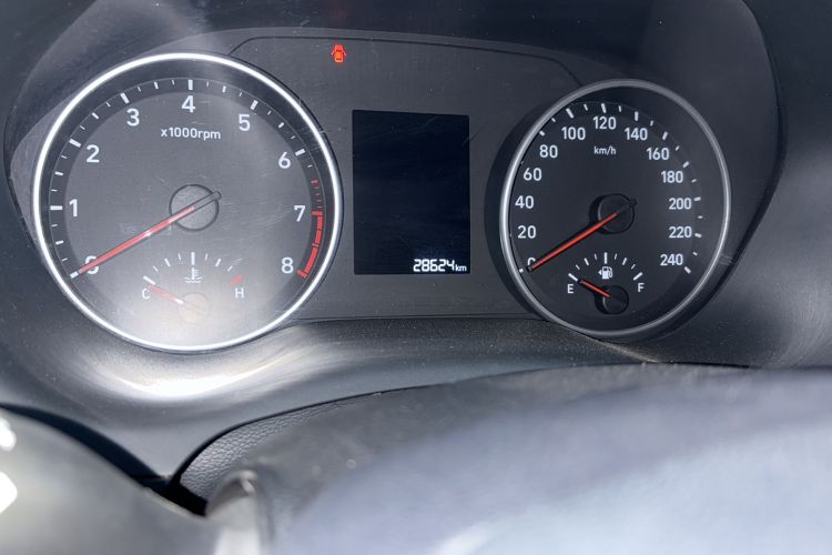 Used Hyundai Celesta 2020 1.6L Automatic GL Enjoyable Edition Odometer Close Up