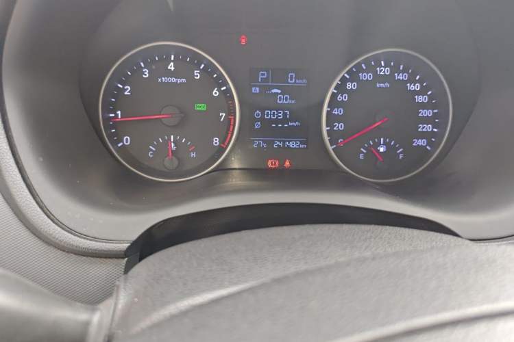 Used Hyundai Celesta 2020 1.6L Automatic GL Enjoyable Edition Odometer Close Up