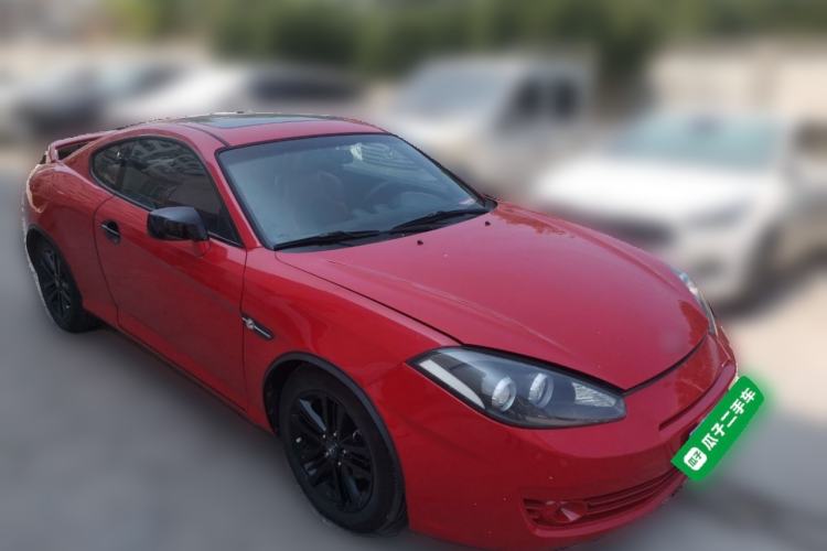 Used Hyundai Coupe 2006 2.0L Automatic Transmission Front Right 45 Deg