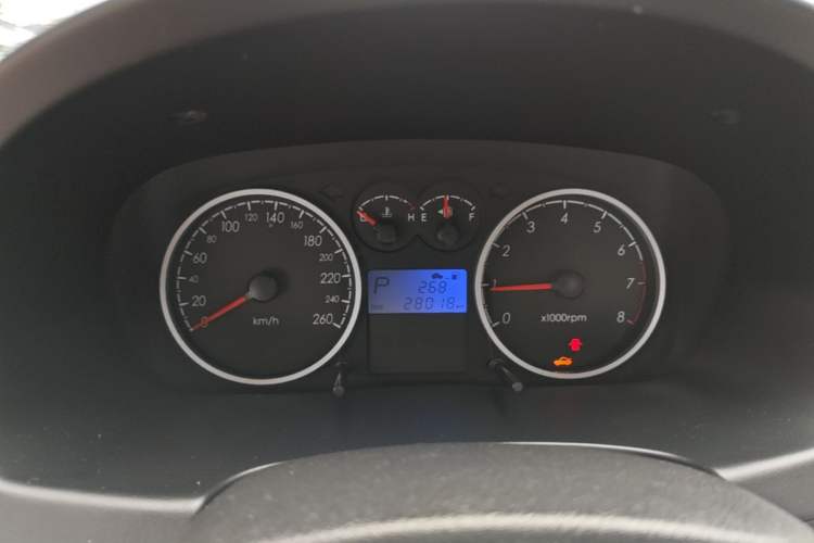 Used Hyundai Coupe 2006 2.0L Automatic Transmission Instrument Cluster