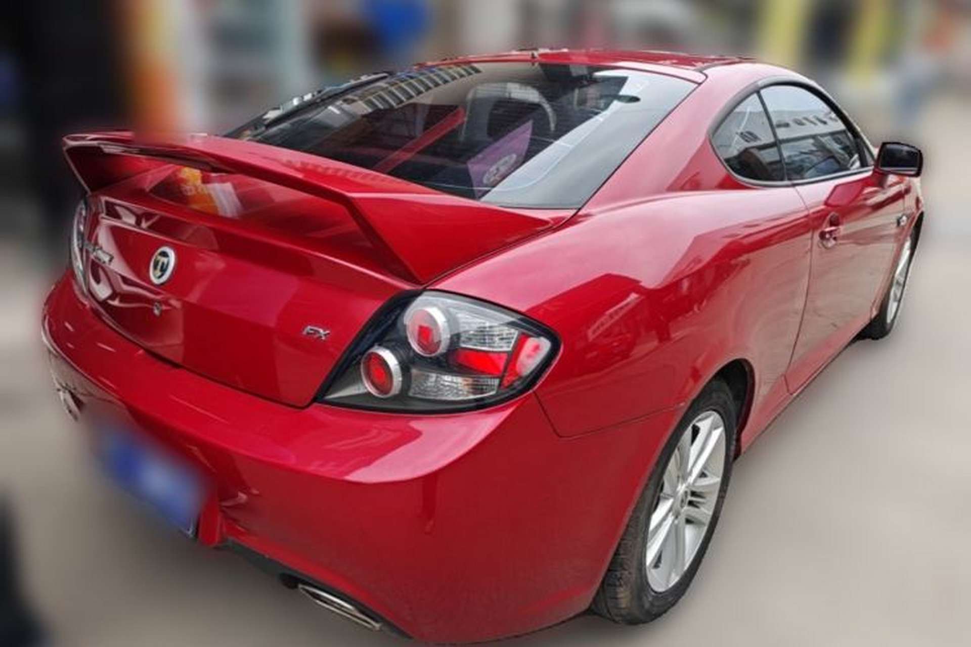 Used Hyundai Coupe 2006 2.0L Automatic Transmission Rear Right 45 Deg