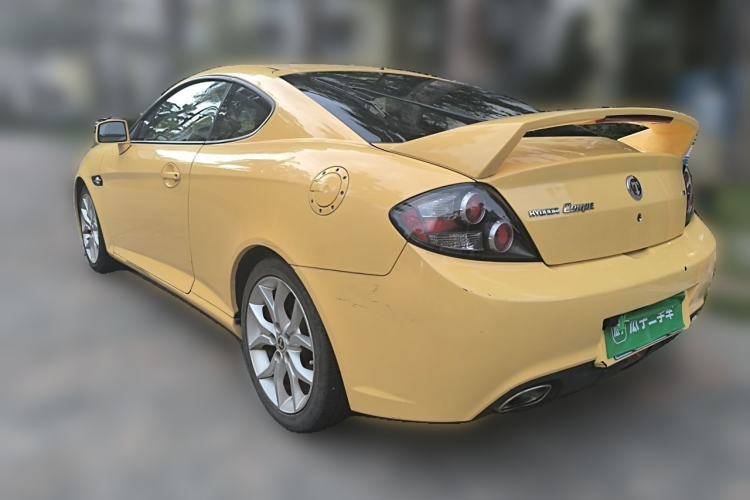 Used Hyundai Coupe 2006 2.0L Automatic Transmission Rear Left 45 Deg