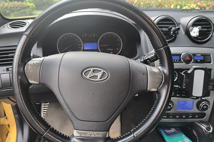 Used Hyundai Coupe 2006 2.0L Automatic Transmission Steering Wheel