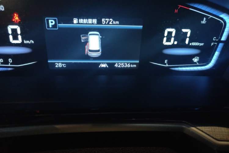 Used Hyundai Custo 2021 380TGDi Smart Love Flagship Edition TOP Premium Odometer Close Up