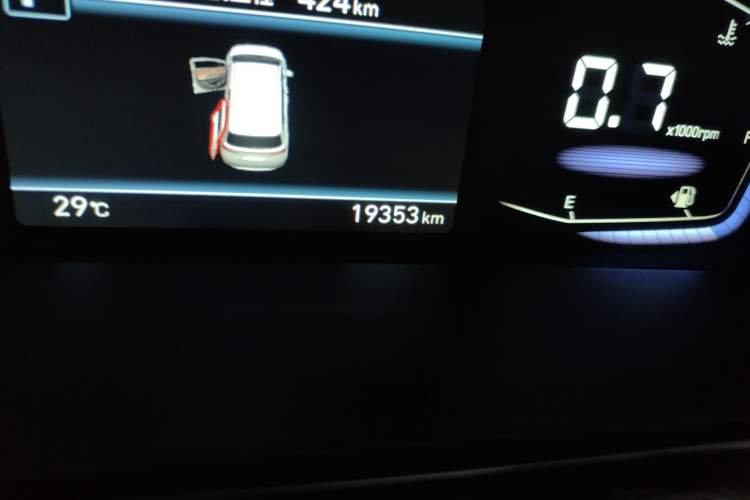 Used Hyundai Custo 2021 380TGDi Smart Love Flagship Edition TOP Premium Odometer Close Up