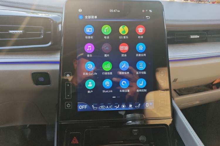 Used Hyundai Custo 2021 380TGDi Smart Luxury Premium LUX Audio And AC Panel