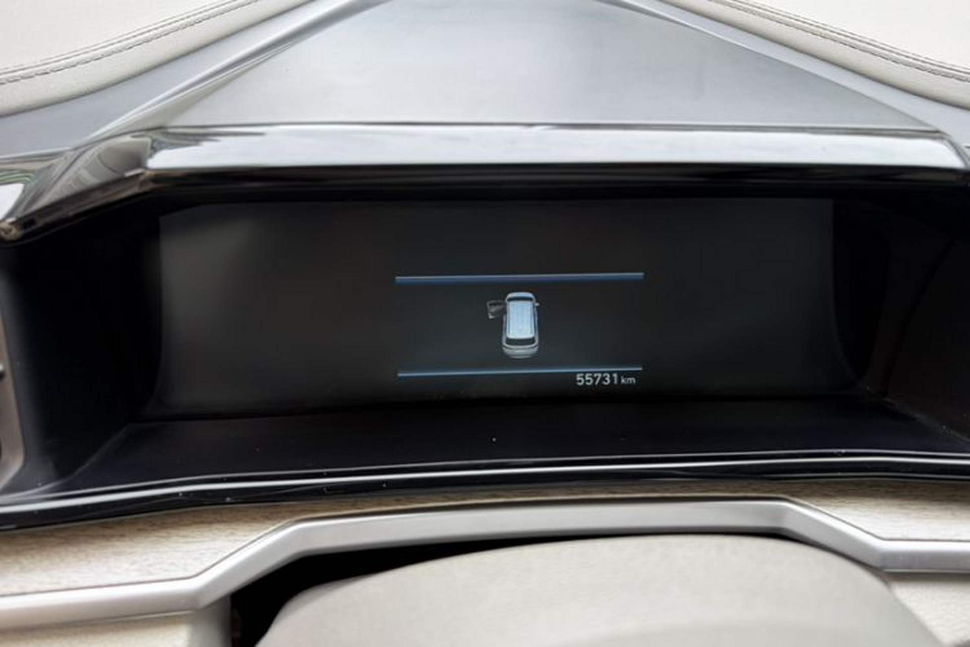 Used Hyundai Custo 2021 270TGDi Prestige LUX Odometer Close Up
