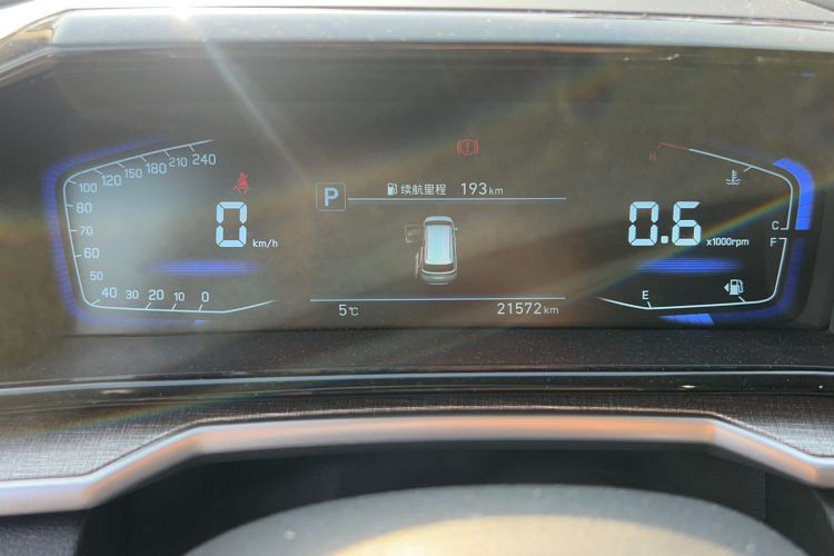 Used Hyundai Custo 2021 380TGDi Smart Love Flagship Edition TOP Premium Odometer Close Up