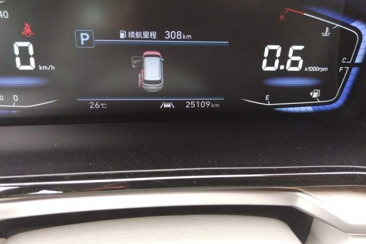 Used Hyundai Custo 2021 380TGDi Smart Luxury Premium LUX Odometer Close Up