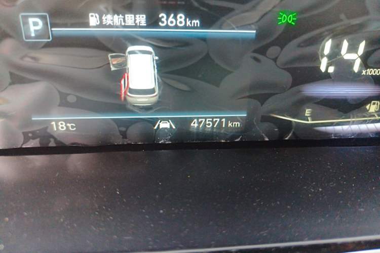 Used Hyundai Custo 2021 380TGDi Smart Love Flagship Edition TOP Premium Odometer Close Up
