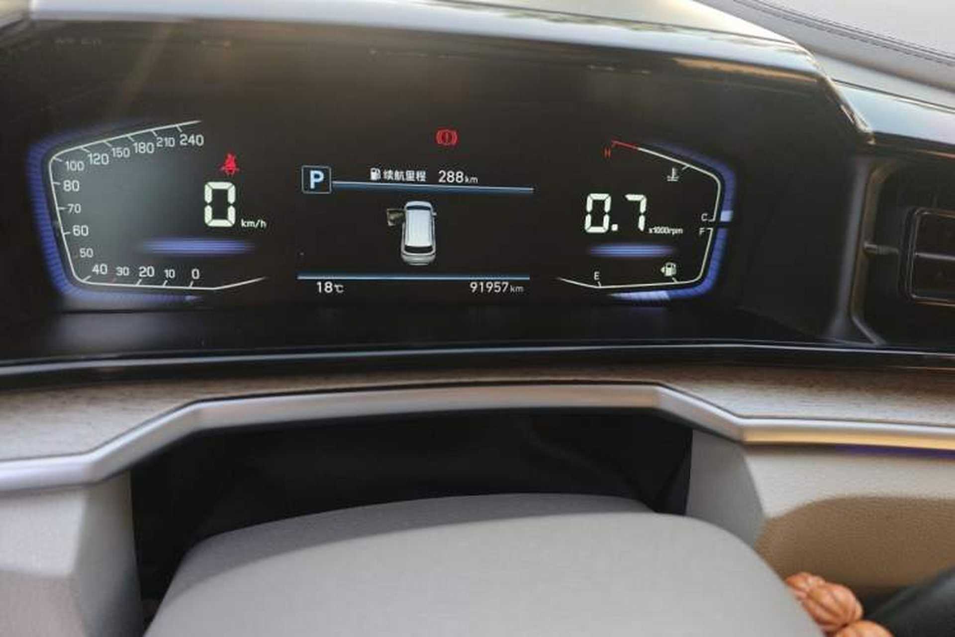 Used Hyundai Custo 2021 380TGDi Smart Luxury Premium LUX Odometer Close Up
