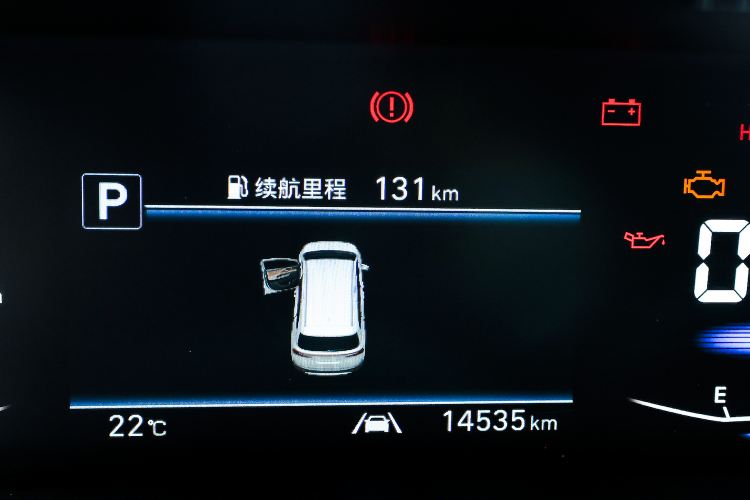 Used Hyundai Custo 2021 380TGDi Smart Love Flagship Edition TOP Premium Odometer Close Up