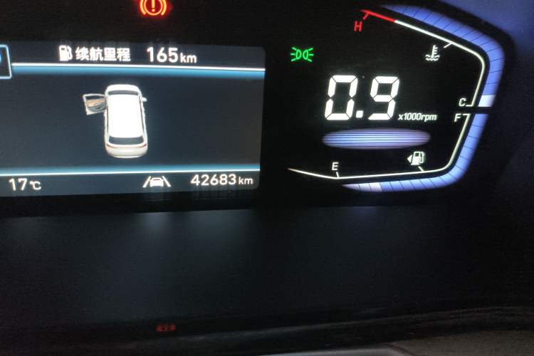 Used Hyundai Custo 2021 380TGDi Smart Love Flagship Edition TOP Premium Odometer Close Up